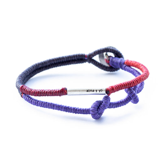 Almas gemelas - Doble Wrap Pulsera - Multicolor